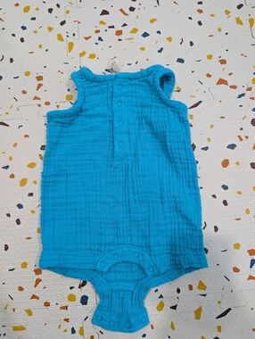 Baby Tanksuit Gauze 0-3 Months